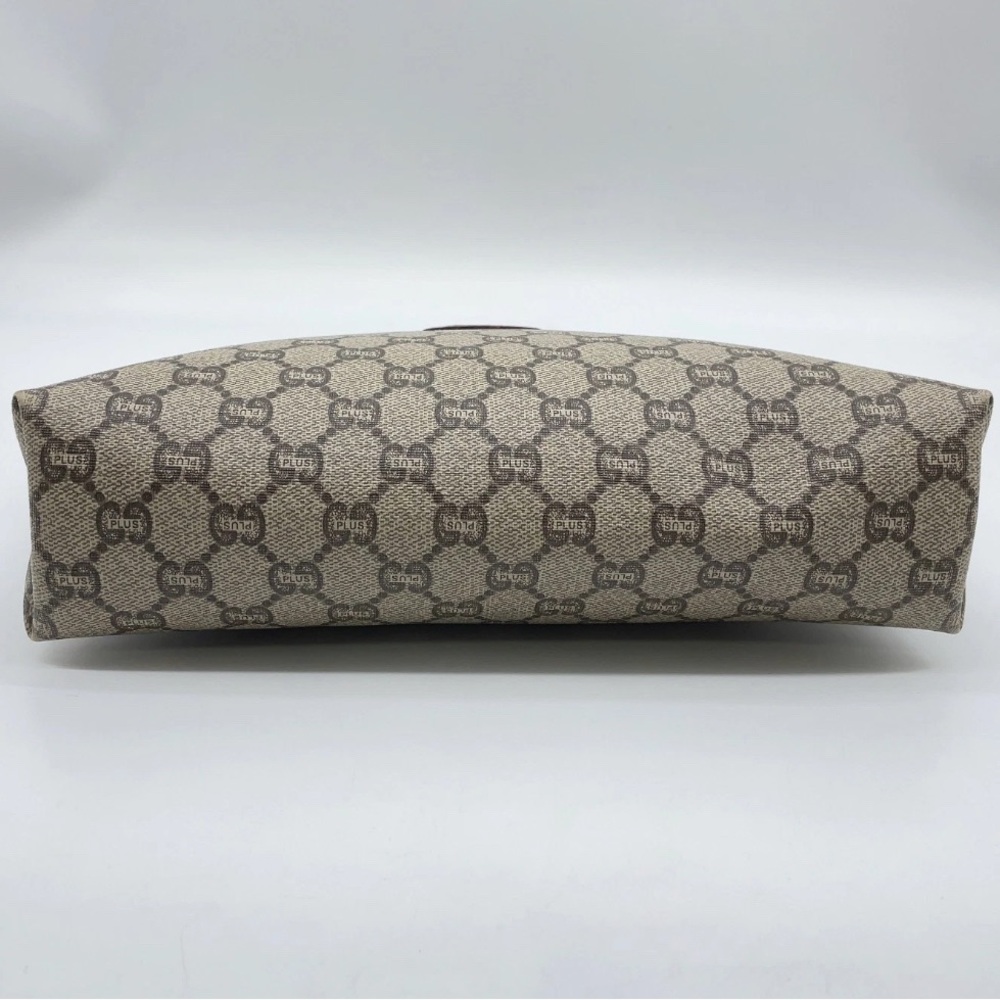 Gucci GG Plus Supreme PVC Leather Beige toiletry bag - men’s / women’s - EUC - Picture 5 of 13